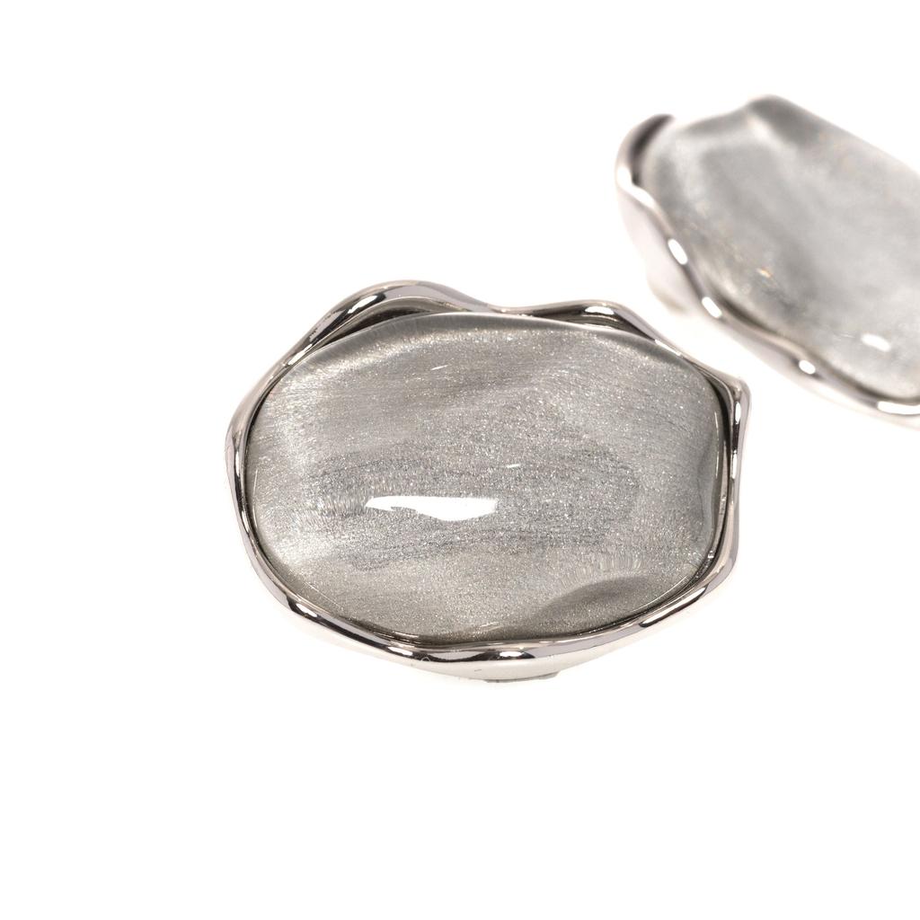 Copper Alloy Platinum Plated Light Luxury High Sense Exaggerated Fashion Simple Personality Versatile Stud Earrings Versatile