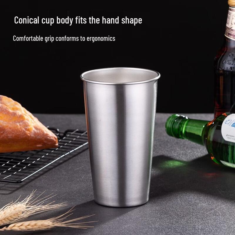 Cmaos Industrial Style Stainless Steel Cold Drink Tumbler