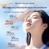 SPF50+ Whitening Sunscreen: Waterproof, Sweatproof, UV Protection, Moisturizing Primer