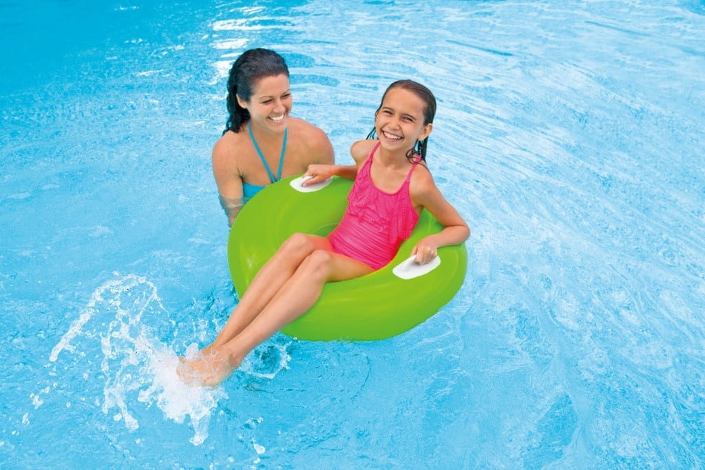 Intex Swimming Ring 76 with Handles, Green