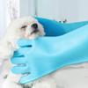 Pet Cleaning Gloves, Anti-Slip Pet Grooming Gloves, Silicone Soft Tooth Bathing Massaging Gloves, Multipurpose Glove for Pet Care And Household