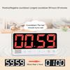 Digitaler Timer Zähl-Up/Down-Timer Tisch-Magnet-Timer LED-Anzeige Timer Koch-Timer Stoppuhr für Klassenzimmer Büro