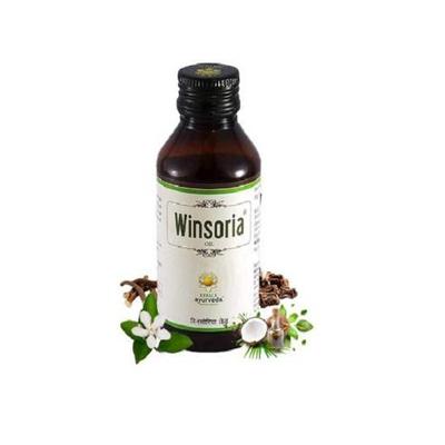 Kerala Ayurveda Winsoria Oil | Heals Redness, Dry Patches, Plaque, Scales, and Flakes of Skin 100ml