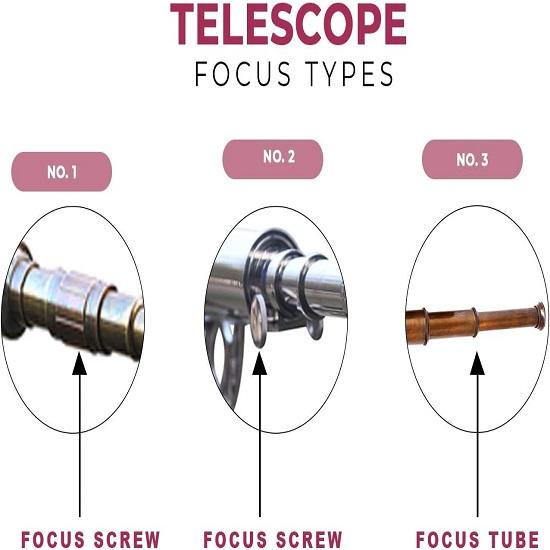 Vintage New Royal Pirates Handmade Marine Telescope with Leather Case