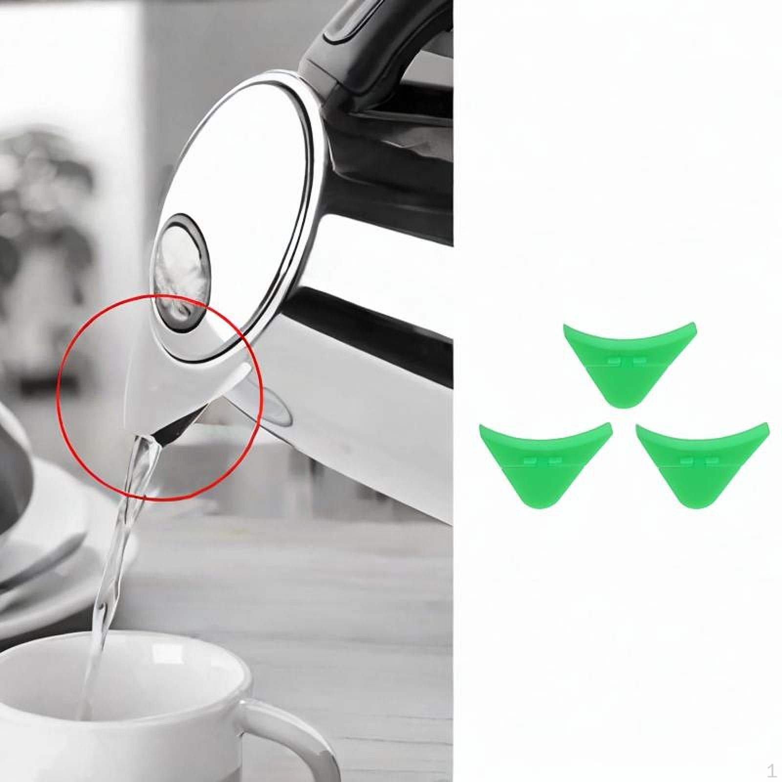 

3 штуки Пылезащитная крышка Чайник Пылезащитный чехол Оборудование Свисток Замена Электрический носик зелёный