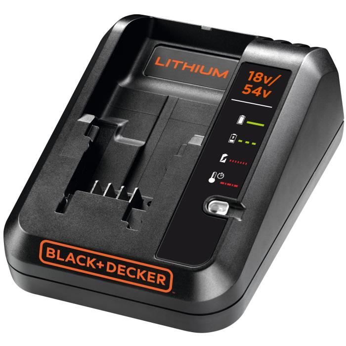 Chargeur de batterie 18V - BLACK+DECKER - BDC2A-QW