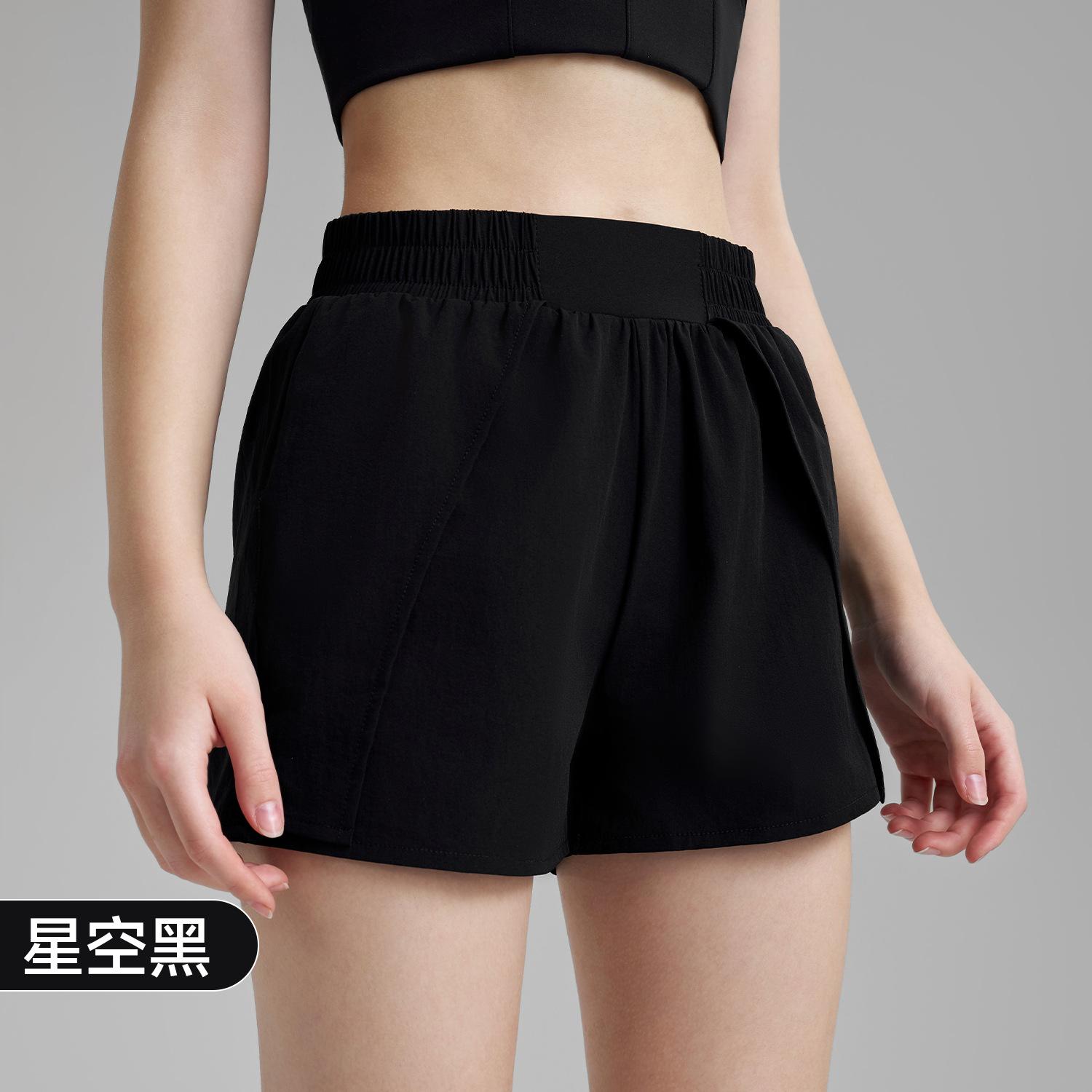 

Спортивные шорты свободные 2025 весна и лето тканые беговые непрозрачные для йоги пятиточечные детские XL