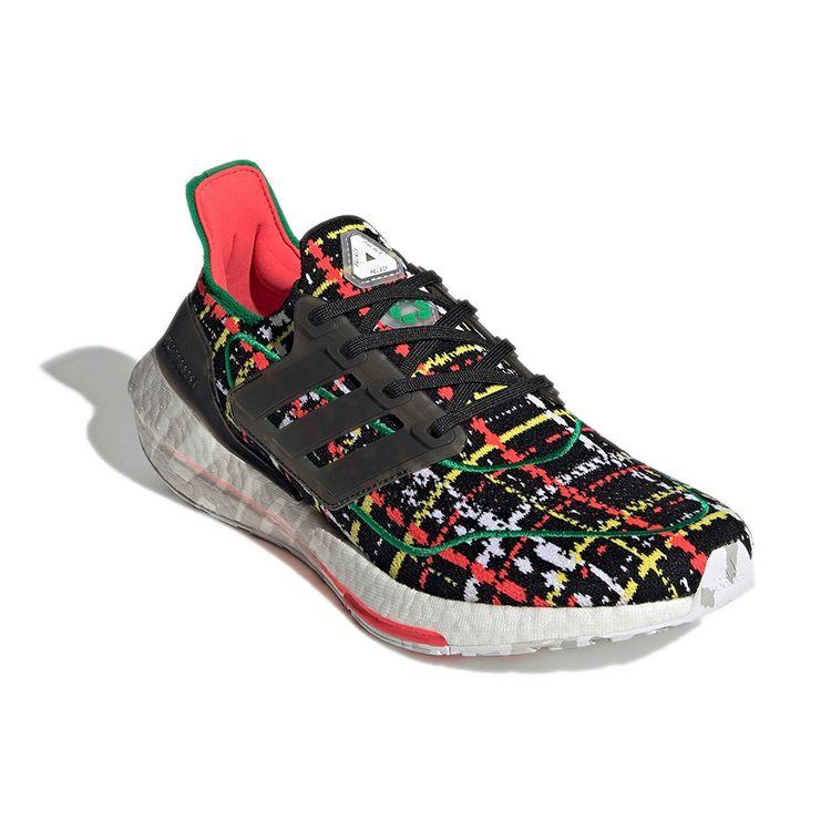 Palace X Adidas UltraBoost 21 Black Multicolor Unisex Sneakers Multi-Color Clear Core-Black GY5555