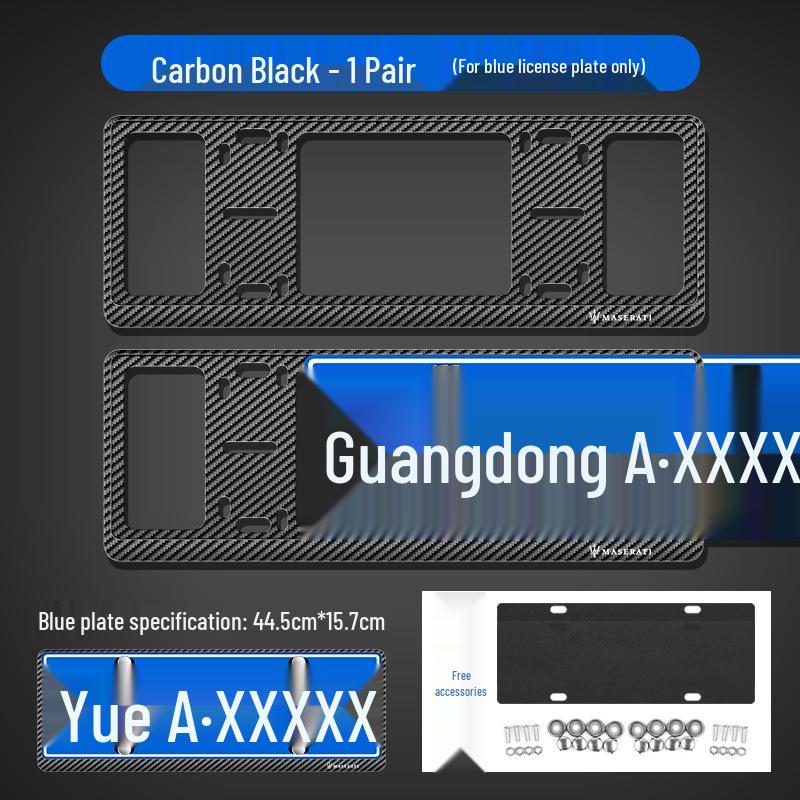 Protection de cadre de plaque d'immatriculation Infiniti pour QX50, Q50, QX60, Q60 et Q70.