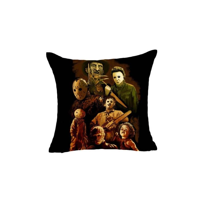 Chucky Good Guy Doll Horror Movie Design Cushion Pillow Case Cover In Vibrant Colors