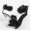 Catwalk Model 12CM Stiletto Platform Sandals Sexy Transparent Summer Party Women Footwear LFD-198711-Q2