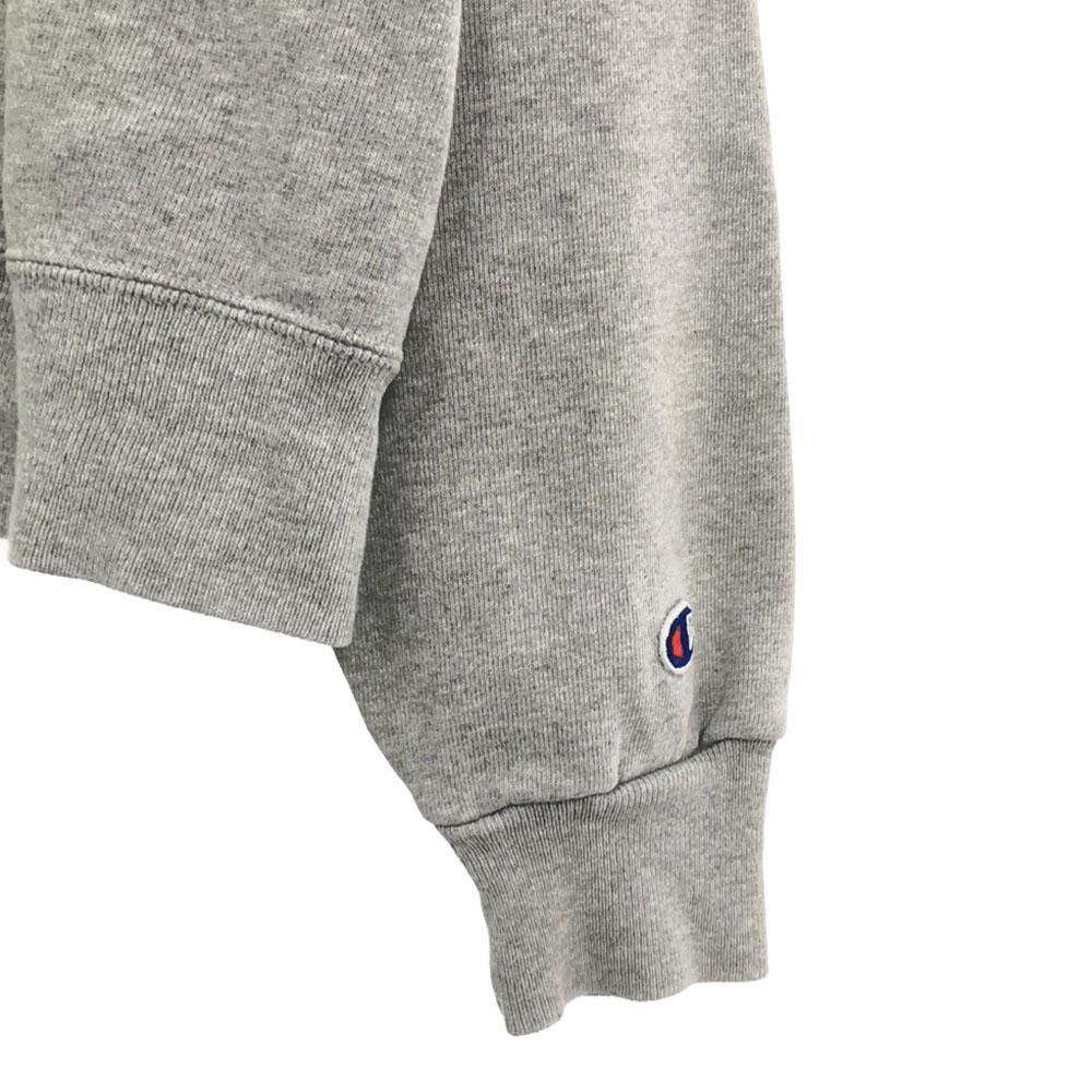 Champion 90s Long sleeve sweat trainer M gray Old Men's Used