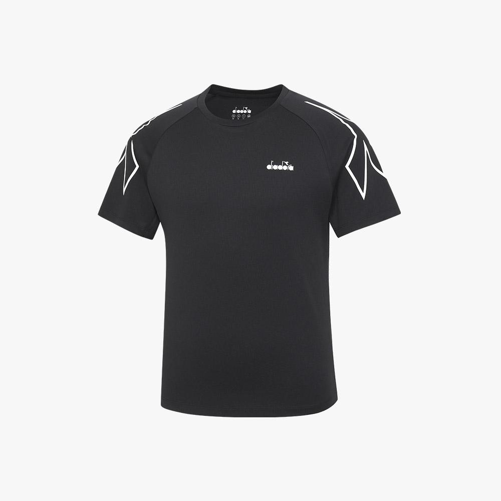 diadora Freeze Running Short Sleeve T-Shirt Black