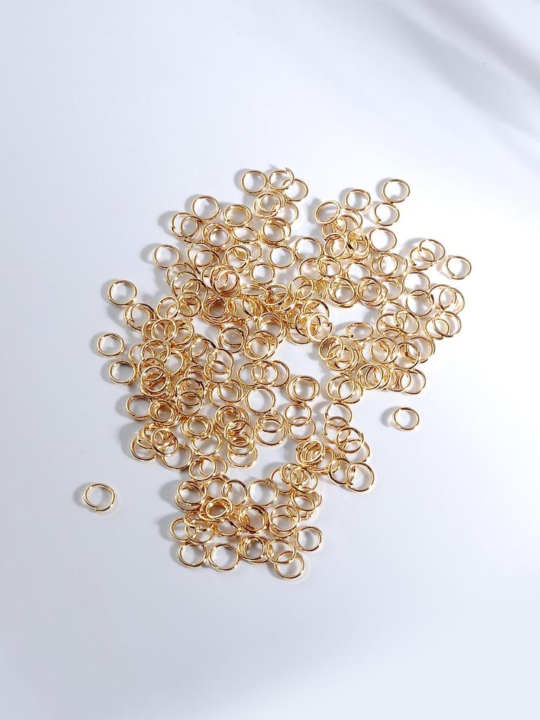 Jewelry Accessories: New Style Open Jump Rings Necklace Set - 200 Pieces