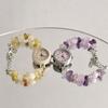 Beaded Bead Chain Watch Dopamine Quartz Watch New Bracelet Watch  Women Girls