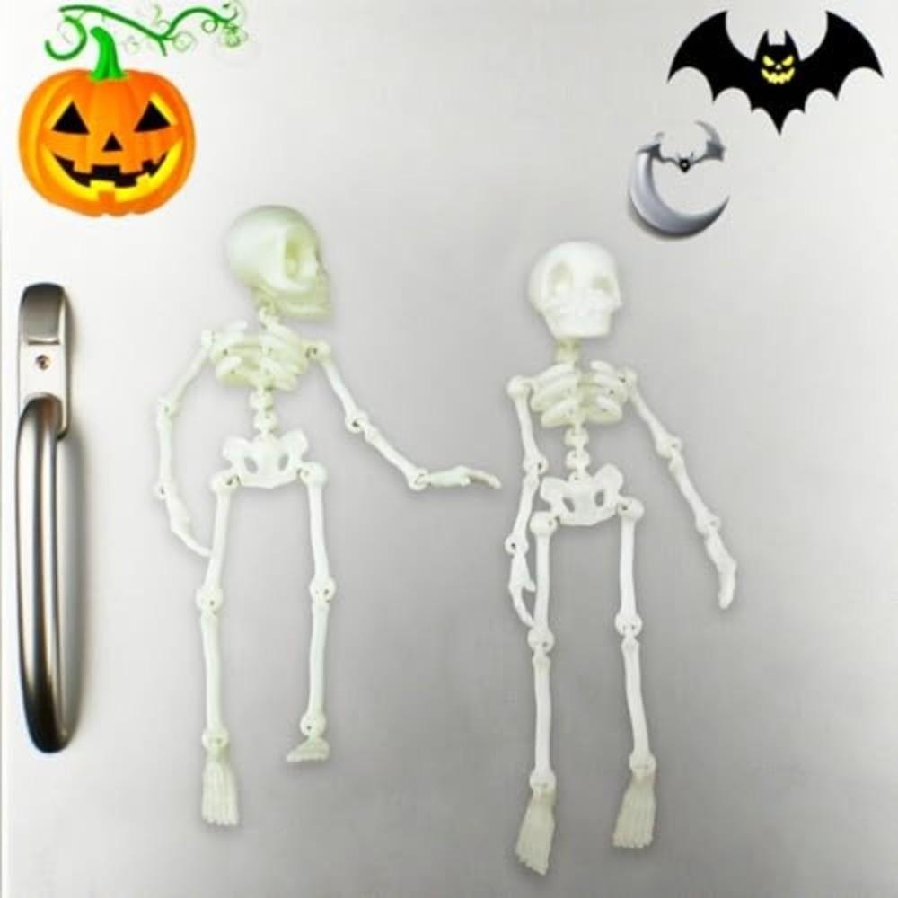 Poseable Skeleton Refrigerator Magnets Movable Joints Decorative Magnets  Office Decor