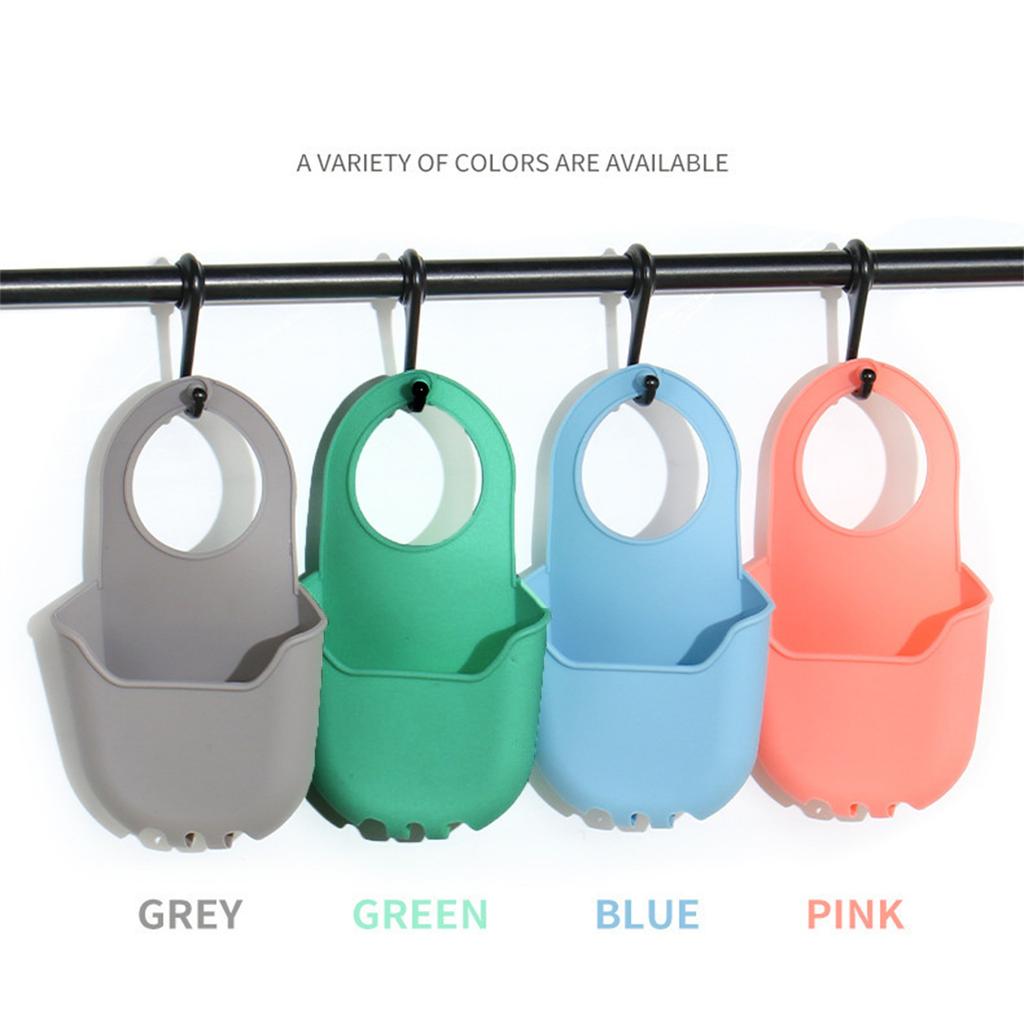 Convenient Sink Organizer Efficient Dish Sponge Holder Storage Bag for Dishwashing Tools Soap Dish Drainer Accessory