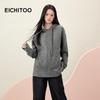 EICHITOO Relaxed Fit Hooded Knit Pullover