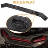 LED Center Tail Lights Brake Light Rear Accent Lamp Taillight For Polaris RZR Turbo Sportsman XP1000 2017-2025-A99D