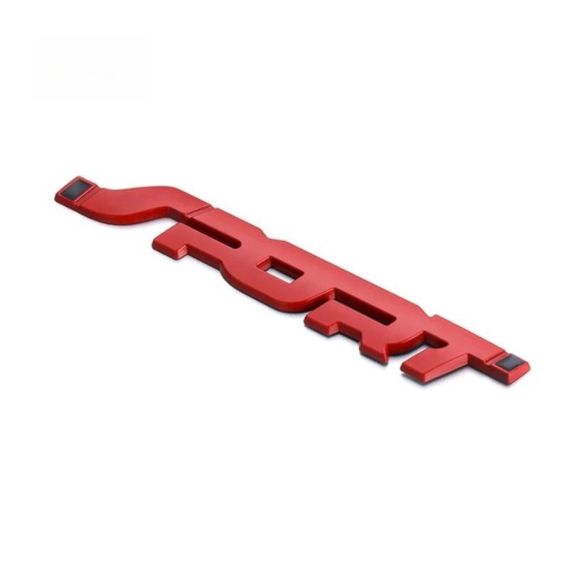 

Metal Sport Letter Car Emblem Badge Trunk Fender Sticker for Toyota Universal Auto Exterior Modification Decorative Accessories красный