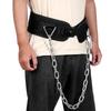 Dip Belt For Weightlifting Gym Workout Pull Ups Belt With Chain Neoprene Waist Crossfit Training Belt For Weight Lifting