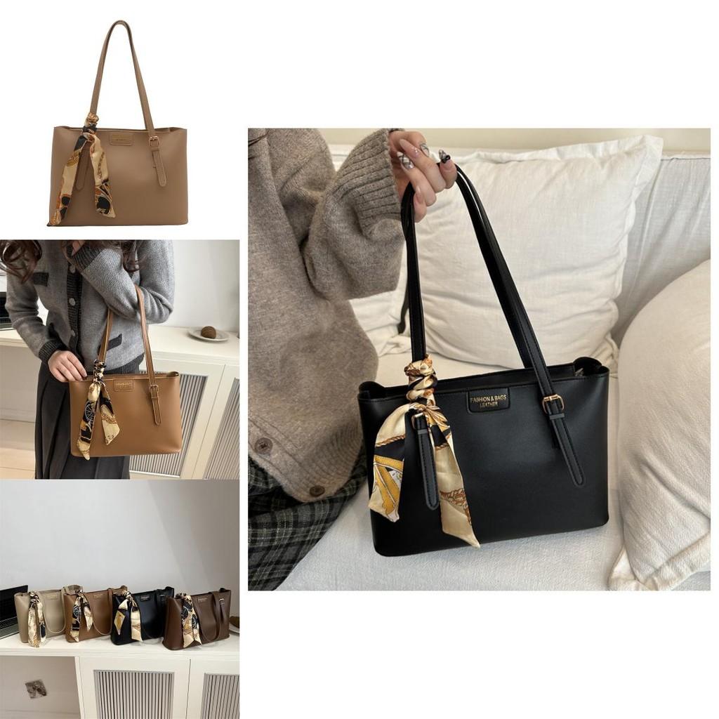 Modern And Sophisticated Large Pu Shoulder Tote Bag For Women With Phone Pocket