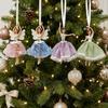 Dance Theme Fairy Ballerina Ornament Tulle Skirt Ballet Dancer Ornament  Christmas Tree