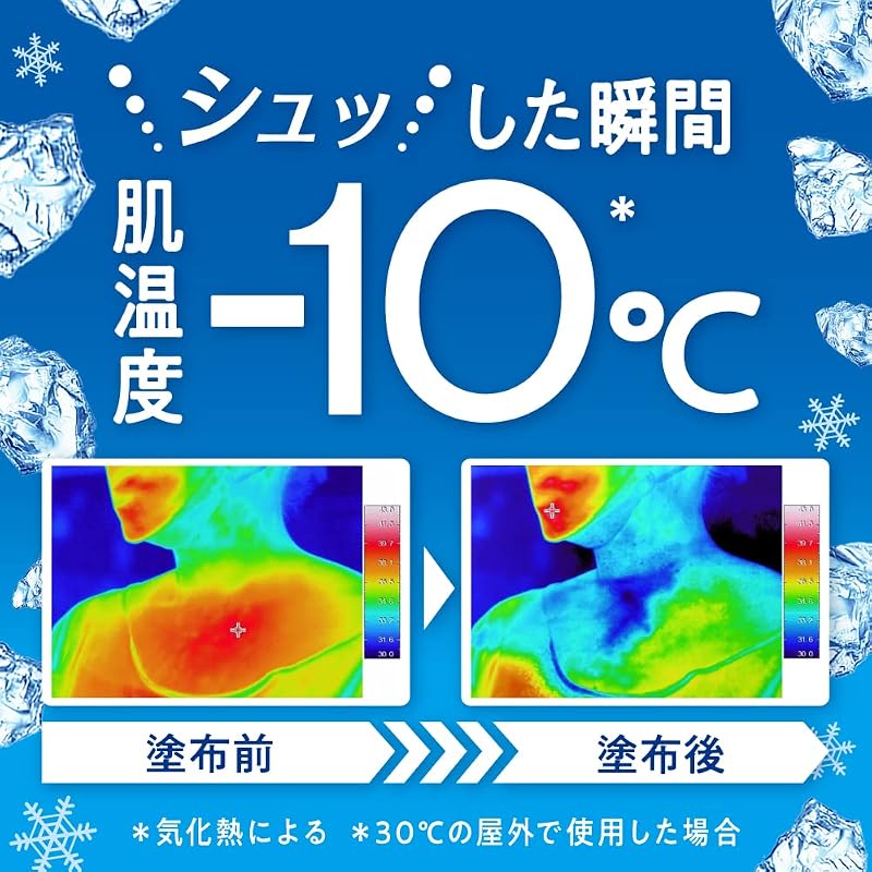 Biore Cooling Handy Mist, Refreshing Soap Scent, 120ml <For when you feel hot! Spray directly onto your skin>