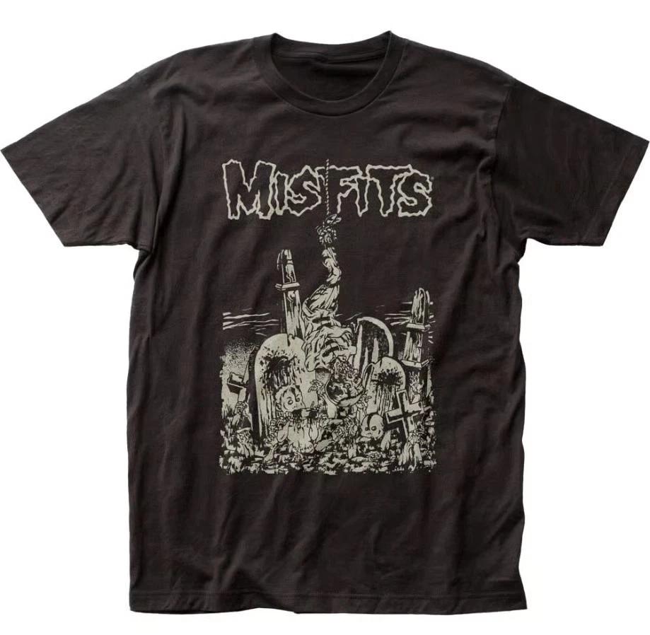 Misfits Hate Breeders B&W Mens T Shirt Rock N Roll Music
