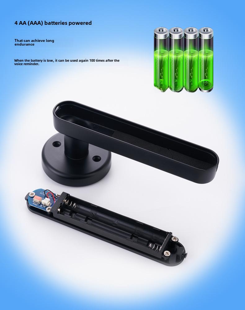 Tuya Smart Spherical Password Lock: Semi-Automatic Fingerprint Lock for Home or Office Doors.