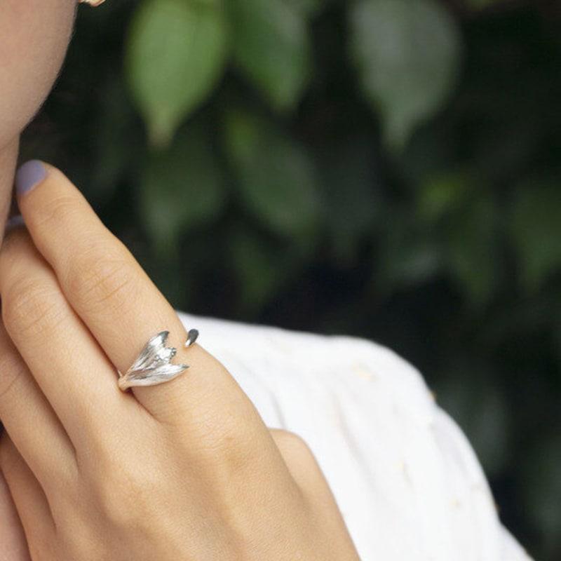 

comma and comma Astrid ring S 18