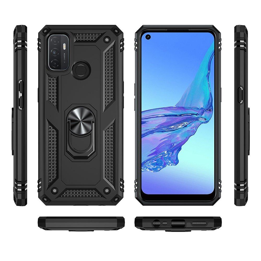Armored case for Oppo A53 / Oppo A53s / A32 4G, Nox Case Ring, black