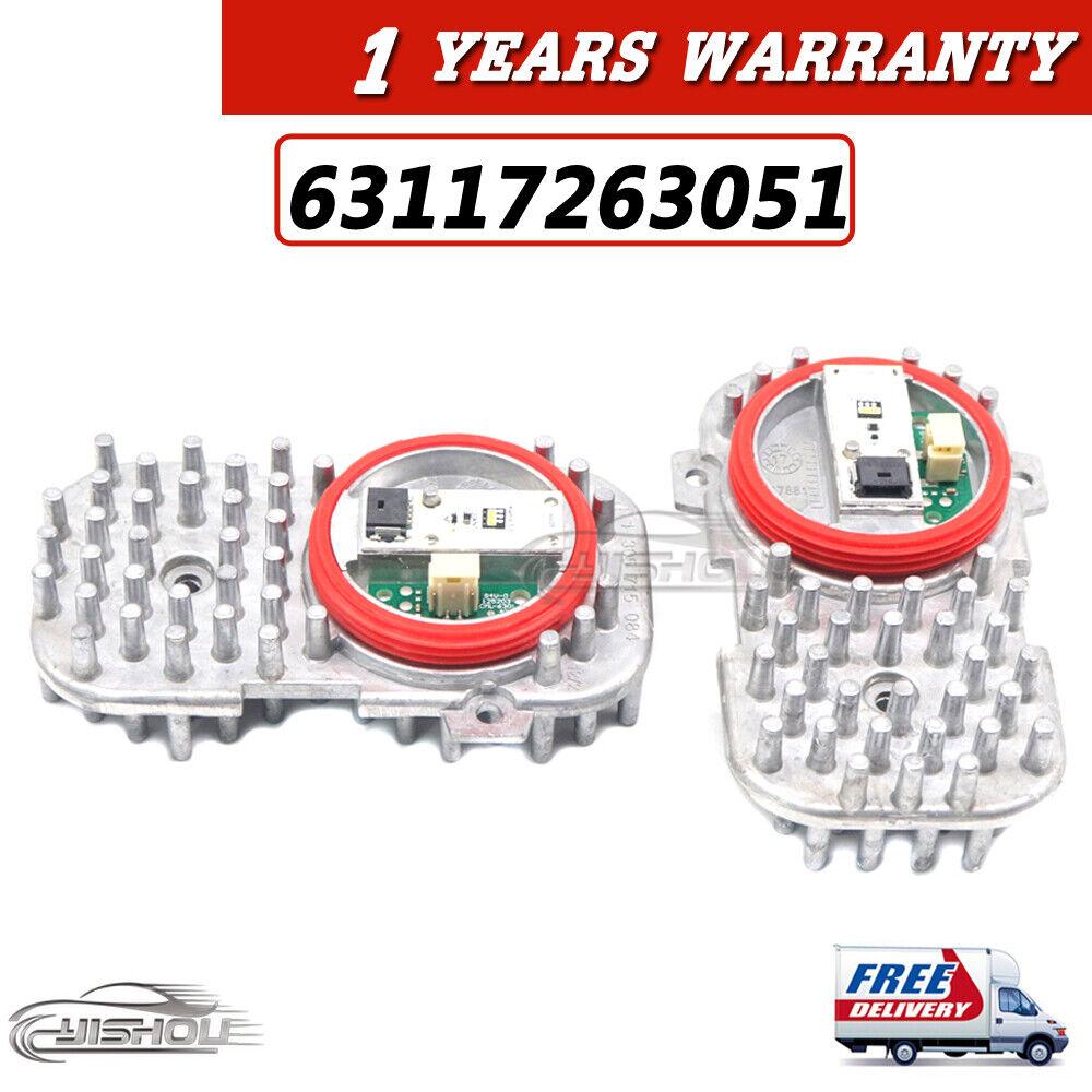 2x Daytime Running Light LED Module 1305715084 63117263051 For BMW X5 X3 E92 E93