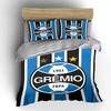 Grêmio Fußballverein Bettwäsche-Set Bettwäsche Bettbezug-Set Bettbezug Kissenbezüge (1 * Bettbezug 2 * Kissenbezüge, ohne Bettdecke)