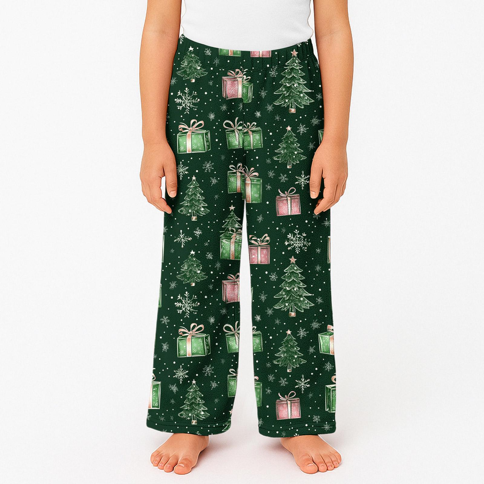 

Children s Winter Pants Full Length Long Trousers Printed Pants 100