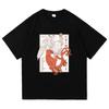 Vintage Lavé Délicieux dans le Donjon Donjon Meshi Laios Touden Falin Anime Imprimé T-shirt en Coton Hommes Femmes Tee Été Décontracté Mode Vêtements Hauts