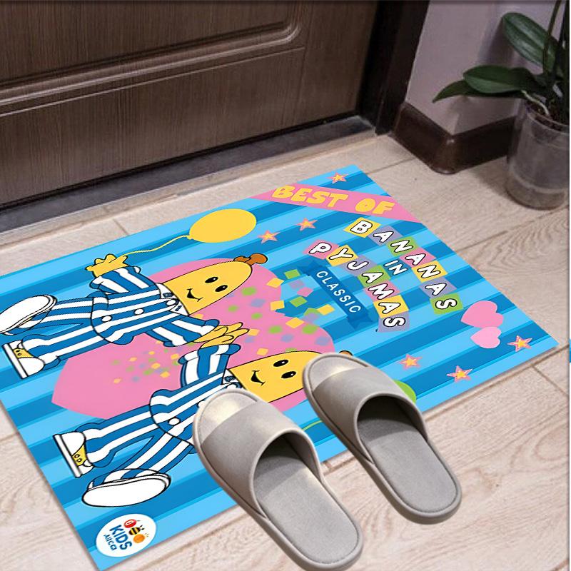 Bananas in Pyjamas Pattern Rug, Indoor/Outdoor Mat, for Picnic, Gameroom, Bedroom, Office, Living Room, Home Decor Carpet, Birthday Gift