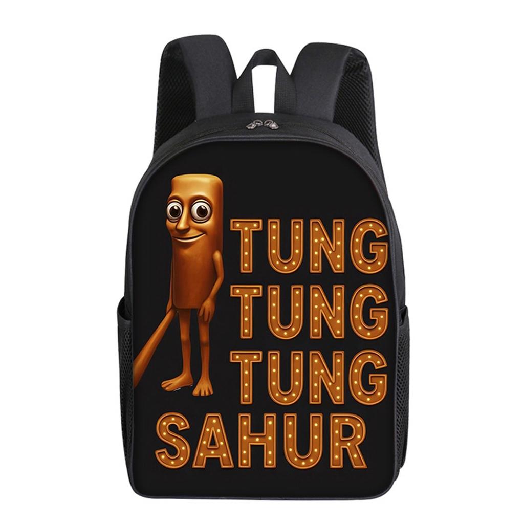 Cartoon Printing Casual Shoulder Bag Junior High School Students Large Capacity Backpacks