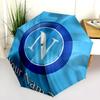 1 PC Automatic Folding Umbrella - SSC Napoli Custom Name Pattern, Portable & Foldable Design with 8 Ribs, Christmas Birthday Gifts