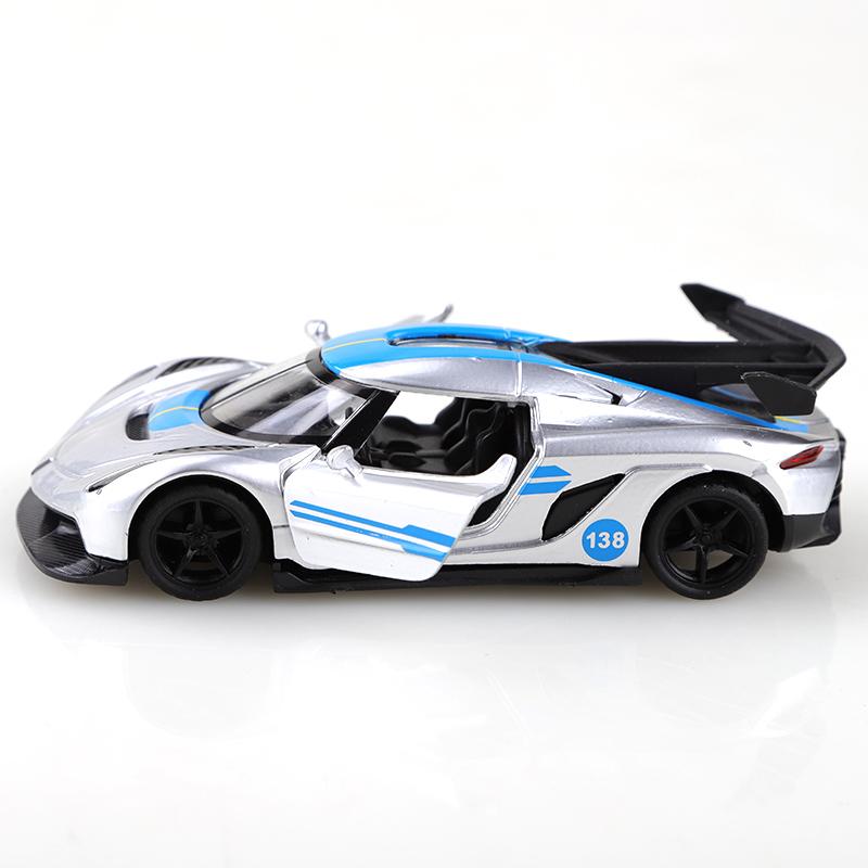 (Bagged) 1:36 Scale Replica Racing Car Toy Model, Die-cast Metal, Realistic Car, Children's Alloy Car, Boy's Toy, Car Decoration