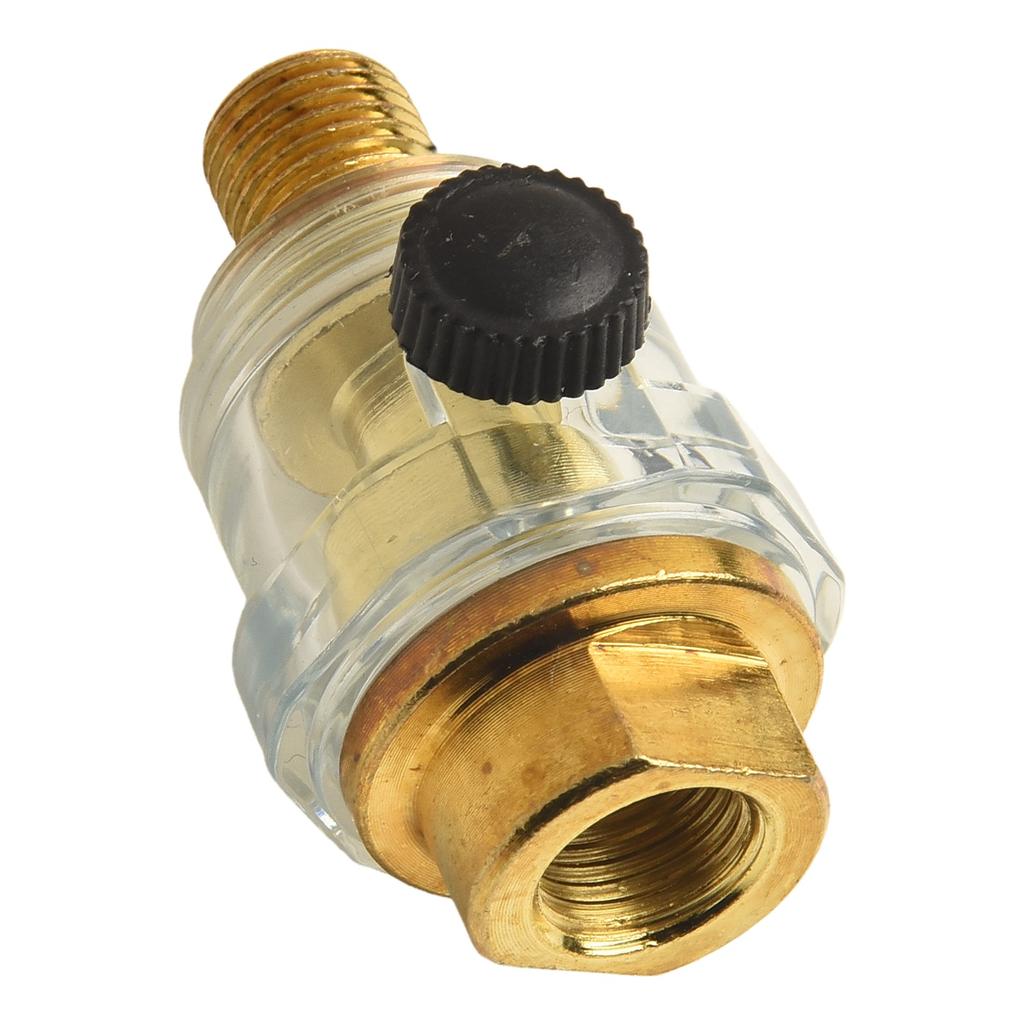 Mini Pneumatic Oil Injector Pneumatic Tools For Air Compressor Pipe Tool Iron -plated Oiler Lubricator Air Compressor Systems