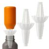 Nachfüllbarer Parfümflaschen-Trichter, Flaschenentleerungs-Set, Flüssigkeitstransfer-Verbinder, Bodenbefüllung für Öl, Lotion, Shampoo-Spender