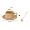 Japanese Retro Ceramic Mug Set Hand-painted Pattern Coffee Office Beverage Cup Milk Household Tea Cups Water