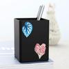 20-Pack Colorful Caladium Leaf Magnets: Waterproof Decorative Fridge Stickers