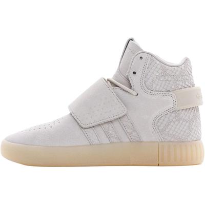 Originals Tubular Invader Strap Vysoké Dětské Skateboardové Boty Béžové Unisex BB0391