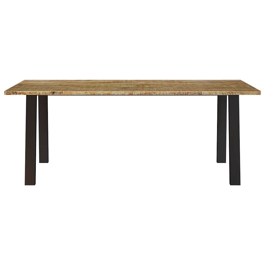 Dining Table 200x90x75 Cm Solid Acacia Wood