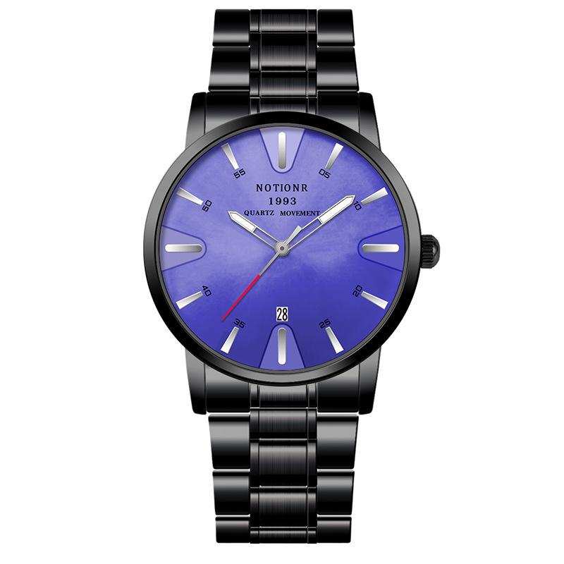 Color Women's Watch Quartz Watch Stainless Steel Watch Casual Sports Women's Watch Analog Calendar Watch