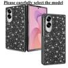 Fold8 / Ultra luxusní třpytivý pokovený Bling kryt pro Samsung Galaxy Z Fold 8 Ultra 7 6 5 Fold8 ZFold Pevný PC nárazuvzdorný kryt