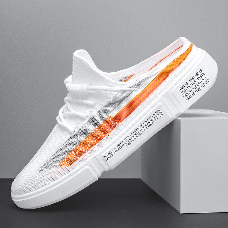 2025 Summer New Men's Breathable Odor-Resistant Mesh Slip-On Backless Canvas Slide Sandals