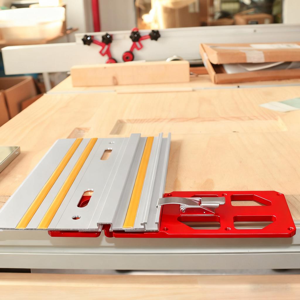 Electric Circular Saw Track Right Angle Positioning Plate, Quick Setup Precision Cutting Right Angle Rail for Woodwoking Project
